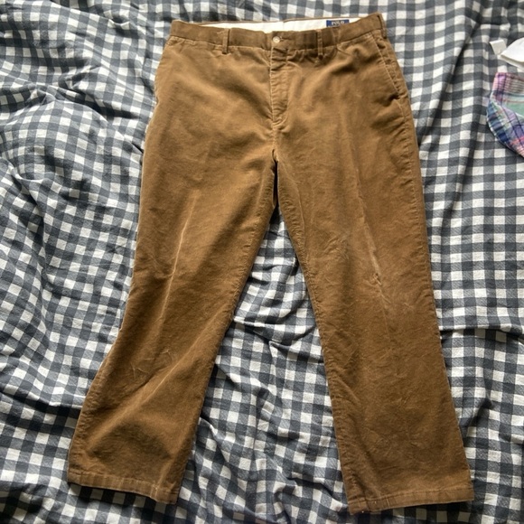 Polo by Ralph Lauren Men's Brown Corduroy Pants - Picture 2 of 4